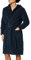 Tommy Hilfiger Herren Bademantel Frottee, Blau (Navy Blazer), XS