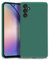 KRUSKY Soft TPU Liquid Silicone Case for Samsung Galaxy A54 5G, Shockproof Rubber Gel, Compatible With A54 5G (Dark Green)