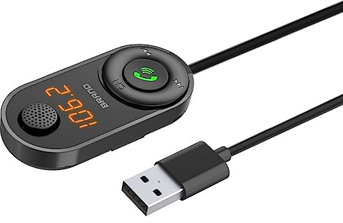 Kabelloser FM-Transmitter + Musikplayer, Mikrofone, LED Display