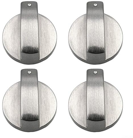 4Pcs Stove Knobs, Cooker Oven Hob Control Knobs Switch, Gas Stove Knob For Kitchen Cooker, Gas Stove, Oven, Electric Cooker