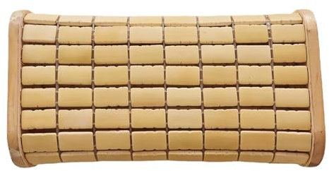 QTQHOME Almohada de bambú para reposacabezas de sauna, soporte de cabeza de madera de madera, accesorios de sauna, reposacabezas para relajarse, gimnasio, saunas, spa, salas de vapor