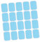 Anneome 20stücke Pack Wassergele Pads Für Bauchmuskeltrainer Gel Klebepads Für Effektives Muskeltraining Und Massagegeräte Blau