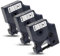 Labelwell Kompatibel Schriftband Ersatz für Dynmo D1 6mm 43610 S0720770 Schwarz auf transparent für Dynmo LabelManager 160 210D 360D 280 420P 500TS 120P PC, PC II, PnP Labelpoint 100 150 200 250