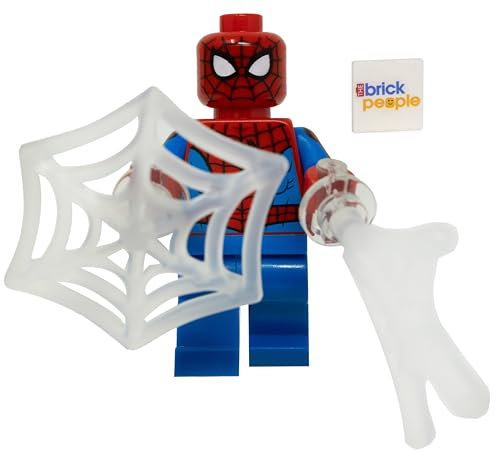 LEGO Superheroes: Spider-Man Minifigure with Web Accessories