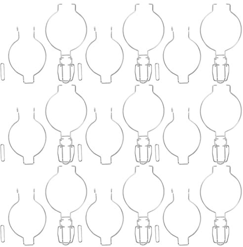 HOLIDYOYO 10 Stück Edelstahl Drahtklemmen Für Einmachgläser Luftdichte Verschlüsse Einfaches Öffnen Und Schließen Für Sichere Lagerung