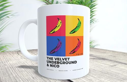 La Huella Personalised mug The Velvet Underground and Nico (Andy Warhol) - For all fans of music and pop art.