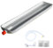 QSNYJPL Bac Condensat Clim, Bac à Eau du Climatiseur, Bac de Vidange Huile Moteur avec Orifice et Tuyau d'eau, Bac Vidange pour Climatiseurs et Ventilo-convecteurs(72cm/28in)