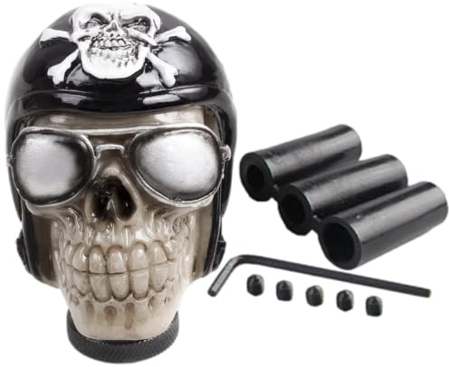 Generisch Totenkopf Schaltknauf Big Teeth Resin Skull Gear Shifting Stick