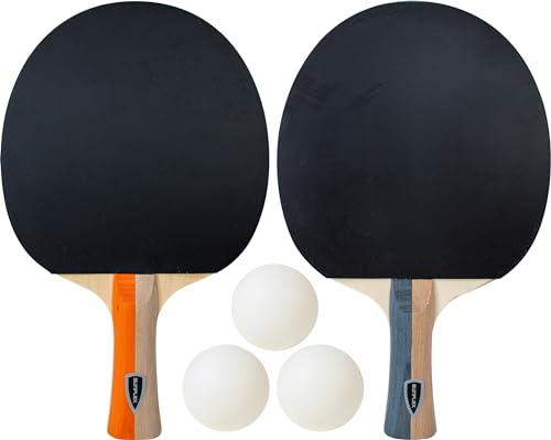 Sunflex Erwachsene Tischtennis-Set Pong, Mehrfarbig, M