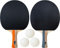 Sunflex Erwachsene Tischtennis-Set Pong, Mehrfarbig, M