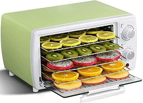Samnuerly Food dehydrator Countertop Portable Electric Food Fruit Dehydrator Mac with Adjustable Thermostat