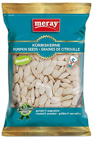 Meray® Noyaux de citrouille torréfiés sans sel - Nevsehir tuzsuz kabak cekirdegi (200 g)