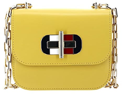 Tommy Hilfiger Turnlock Mini Crossover Vivid Yellow