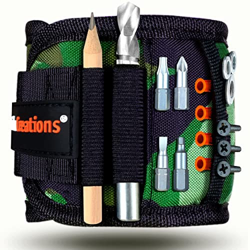 Hommes Cadeaux Bracelet Magnétique Outil Idées Cadeaux Cadeau pour Homme 2025 Papa Hommes Gadgets Hommes Bracelet Magnétique Artisan Père Anniversaire Gadget