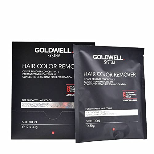 Goldwell, System Color Remover - Tinte para el cabello, 12 x 30 g