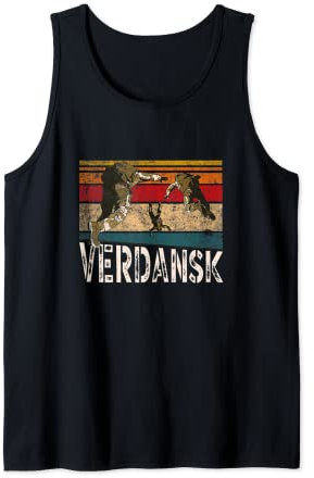 Verdansk Warzone Goulag Gaming Multijoueur MultiLayer Jeux Débardeur