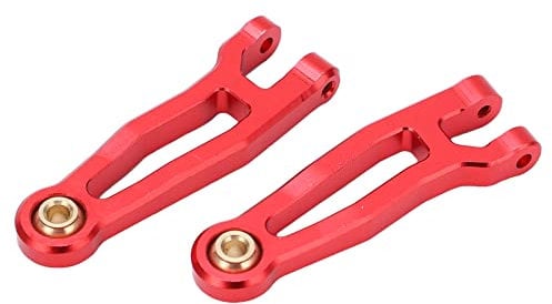needlid Front Rear Upper Swing Arm, Lightweight Wear Resistant RC Front Rear Upper Swing Arm for 1/16 RC Car red