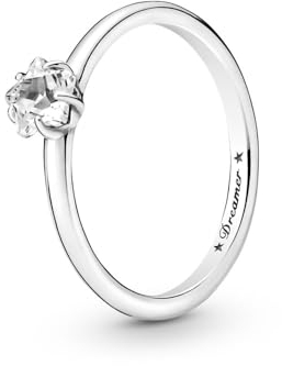 Pandora Celestial Sparkling Star Solitaire Ring 190026C01 50