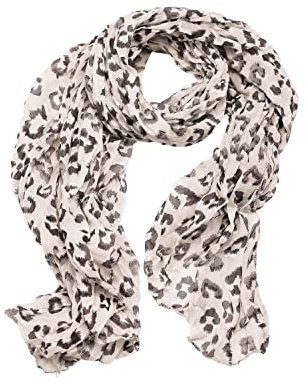 collezione alessandro Schal Leo Chic Made in Italy, mit Seidenanteil 150cm x 80cm