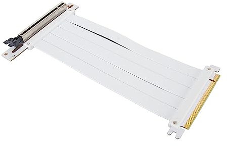 ASHATA Flexibles GPU-Riser-Kabel, PCIE 4.0 (Weiss)