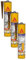 SIKA - Lot de 3 - Mastic joint et colle multi-usages - Tout en un - Multisupports - Sikaflex 11 FC Purform Marron - Intérieur et extérieur - Idéal travaux de bricolage - Durcit rapidement - 300 ml
