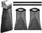 2 Stück Dryer Lint Catcher, Flusenfänger für Trockner mit 2 Magischen Klebern Trockner-Fusselbeutel-Fänger im Freien Trockner-Lüftungs-Fusselfänger zum Auffangen von Flusen und Staub (Schwarz)