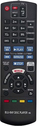 ALLIMITY N2QAYB001147 N2QAYB001185 Ersatz Fernbedienung passend für Panasonic DP-UB320EBK DP-UB320EG DP-UB330EGK DP-UB391EBK DP-UB420EGK DP-UB320EGK DP-UB424EGK DP-UB420EBK DP-UB420GNK DP-UB424EGS