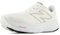 New Balance Men's Fresh Foam X 1080 V14 Running Shoe, White/Silver Metallic/Sea Salt, 41.5 EU