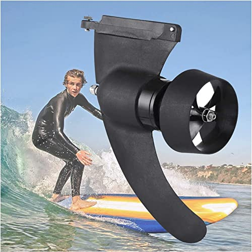 Elektrische motorisierte Flosse für Ihr Stand-Up-Paddle-Board, Upgrade der elektrischen Flossen-Antriebseinheit des Surfbretts bis zu 12 Meilen, aufblasbare Stand-Up-Paddel-Wasserflosse für aufblasbar