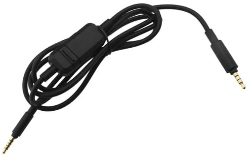 Create idea Audiokabel Kopfhörer Audio-Verlängerungskabel Kopfhörerkabel für Gaming Business Podcasting Kompatibel mit Beyerdynamic MMX300 2. Generation