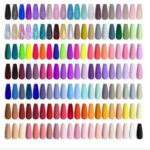12 nail varnish polish set collection Assorted Mixed Shades and brands