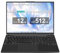 NOTODD - Ordenador portátil de 16 pulgadas, 4 núcleos Celeron N5095 (hasta 2,9 GHz) 12+512GB SSD Soporte de extensión 1TB,PC portátil Gamer Win11 con 5G WiFi 1920x1200 BT4.2 AZERTY teclado