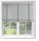 Ev Dekor Grey Faux Wood Wooden PVC Window Venetian Blind/Blinds - Easy Fit Child Safe Trimmable Shutters - 50MM Slats with Matching Facia (Grey, Width: 165cm / Length: 213cm)