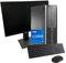Postazione PC COMPLETA, Processore i7, Ram 16Gb, SSD 256Gb, Wi-Fi, sistema operativo attivo a vita - Pronto all'uso con programmi installati - Tastiera, mouse e MONITOR 23 RICONDIZIONATO