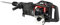 1000W 33CC Petrol Hammer Drill 2-Stroke Breaker Demolition Jackhammer Heavy Duty, Hand Pull Start