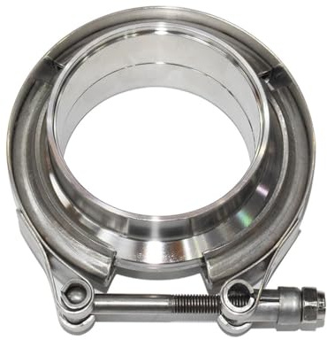 3 Inch 2 Inch Stainless Steel V-Band Downpipe Exhaust Clamp Vband 76mm 50mm,3 inch