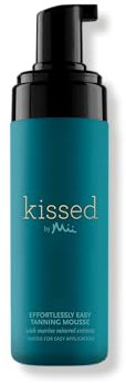 Mii Cosmetics Kissed Effortlessly Easy Tanning Lotion, spendet der Haut Feuchtigkeit und bietet makellose, streifenfreie Bräunung, dunkel, 150 ml