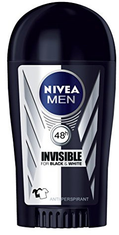 Nivea Men Black White Stick Alkoholfrei Fleckenfrei 1erPack (1x40ml)
