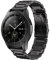 SUNDAREE Kompatibel mit Armband Samsung Galaxy Watch 42MM SM-R810/S2 Classic/Garmin Venu Vívomove Trend/AMAZFIT GTS 4 MINI/Huawei Watch GT 3,20MM Schwarz Ersatz Metallarmband Edelstahl Uhrenarmband