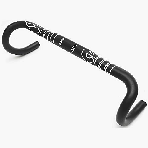 Cinelli Unisex's Boss Drop Lenker, Schwarz, 40 cm