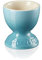 Le Creuset Coquetier à pied en grès, 9 g, Bleu Caraïbes, 81702001700099