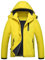 Jingangjin Herren Mountain Wasserdichte Skijacke Winter Windbreaker Warm Hooded Snowboard Regenmantel Jacken, gelb, S