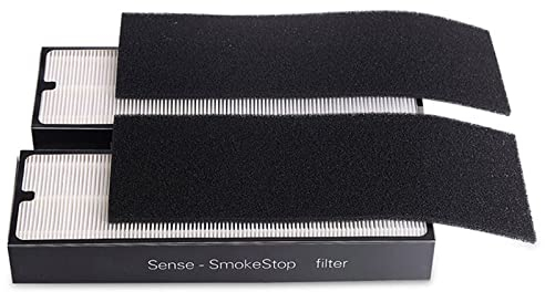 Luftreiniger-Filterelement Kompatibel mit BlueAir Sense/Sense-Serie Partikelkompatibles Ersatzfilter Ersatzfilter(Particle Carbon Net)