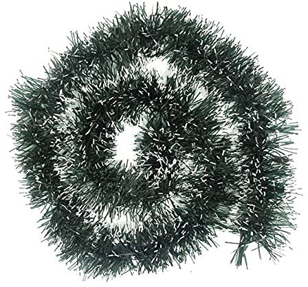 Roadoor Weihnachtsschmuck für Bäume, Lametta, Luxus-Festival, PVC-Lametta, Pinsel, Girlande, Weihnachtsbaumschmuck, Girlande, entzückende Christbaumschmuck, Christbaumschmuck – Atrovirens