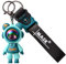 Uoocg Astronaut Schlüsselbund schlüsselring schwarz mit karabiner Schlüsselanhänger personalisiert Paar Schlüsselband Auto Anhänger Frau Kinder Jungen