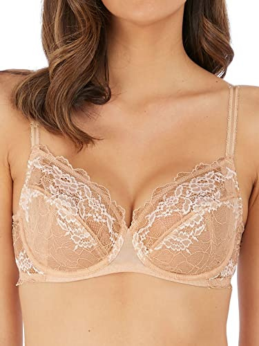 Wacoal Lace Perfection Underwire Bra Cafe Creme Beige 32DD