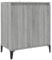 vidaXL Buffet Armoire de Rangement Meuble de Rangement Armoire Latérale Salle de Séjour Salon Intérieur Sonoma Gris 60x35x70 cm Bois d'Ingénierie