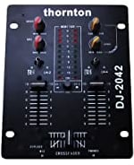 Thornton DJ-2042-2 canali DJ mixer con Crossfader