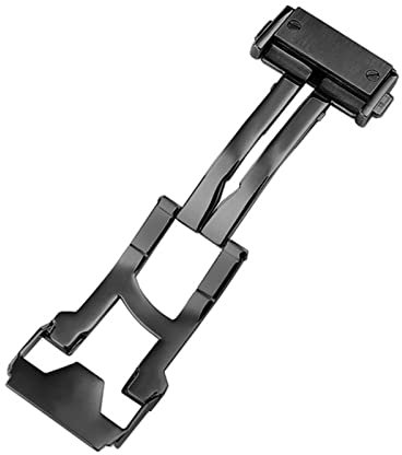 VBWVA Uhrenarmband Stahl Schnalle Für Hublot Fusion Klassische Big Bang King Power Serie Uhr Faltschließe 22m Leder/gummi Zubehör, 22 mm, Achat