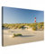 MuchoWow© Leinwand Bilder Groß 120x80 cm XXL Wanddeko Wohnzimmer Aesthetic Room Decor Deko Zimmer Wandbilder Modern Fotogeschenke Leuchtturm - Strand - Landschaft - Dünen